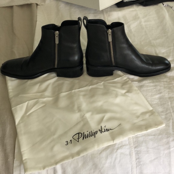 Phillip Lim Alexa Ankle Boot. Size 9.5. Black. - Picture 4 of 9